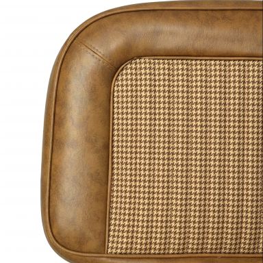 Houndstooth Seat Upholstery Covers | Ginger & Tan | 68-77 Ford Bronco